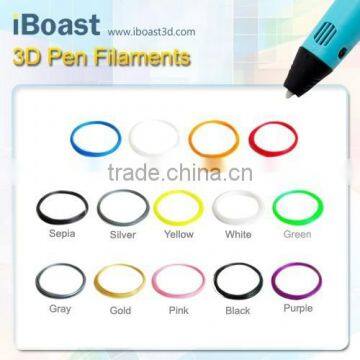 3d printing pen filaments ABS/PLA, 3d drawing pen filament, 3d printer pen filament (FP08)