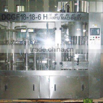 Washing Balanced Pressure Filling and Capping Machine 3-In-1 Unit