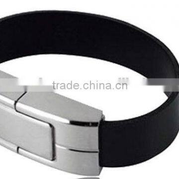 Usb Flash Drive Bracelet Leather Bracelet Smart Bracelet photo-2