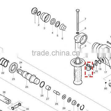Power Tool Spare Parts HR2470 Hammer Parts Change Lever Speed Switch photo-2