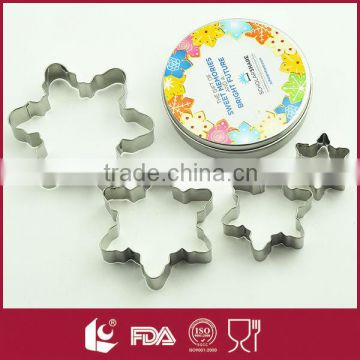 Snowflake Cookie Cutter set/4