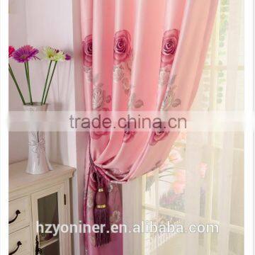 2015 Hot Sale Printed Designed No. 08 Window Curtains, Made- up Black Out Fabric in Home or Hotel photo-3