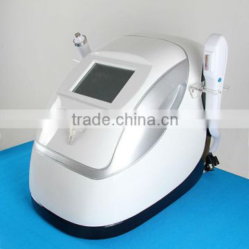 Portable e-ligt machine for hair removal