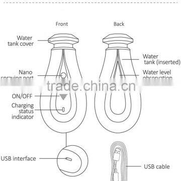 Creative Nano Spray Facial Skin Care Machine Atomization Handy Mist Sprayer photo-6
