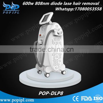 Underarm 808nm Diode Laser Hair Removal Machine POP-DLP8speed 808 Diode Laser Hair Removal 810nm