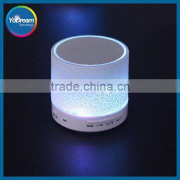 New Arrival! LED Mini Wireless Bluetooth Speaker A9 TF USB FM Portable Musical Subwoofer Loudspeakers For phone PC with Mic