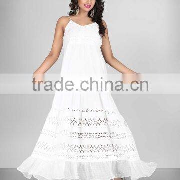 New Summer Women Casual Dresses Sleeveless White Cocktail dress