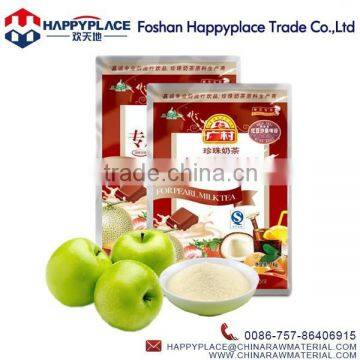 Bubble Tea Powder, Flavour Powder for Fruit Bubble Tea, Green Apple Milk Tea