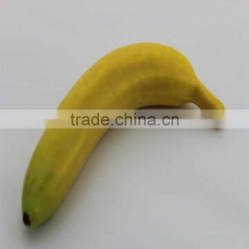 Cheap sanqi fake food artificial banana props for decoration/vase filler