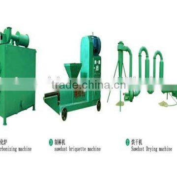 automatic wood charcoal machine charcoal making machine/charcoal briquette machine