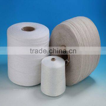 fibrillated pp yarn/polyester sewing threadwhite recycled plastic string factory