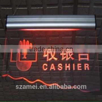 Good price led sign acrylic laser cut led sign