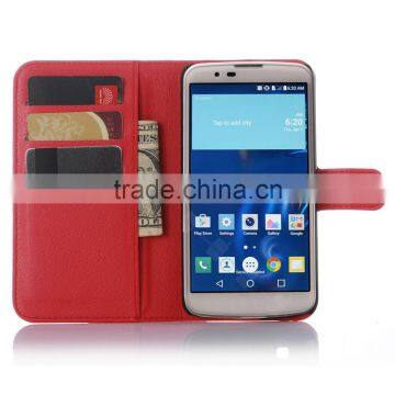 CHEAP COW SKIN TEXTURE Soft Wallet Stand PU Leather Case For LG K10 M2 FLIP LEATHER CASE photo-5