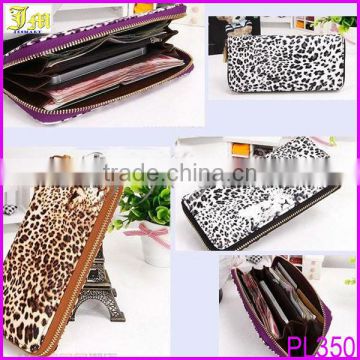 NEW Fashion Leopard Print Wallet Leather Purse Card Holder Handbag Clutch Bag Women Wallets