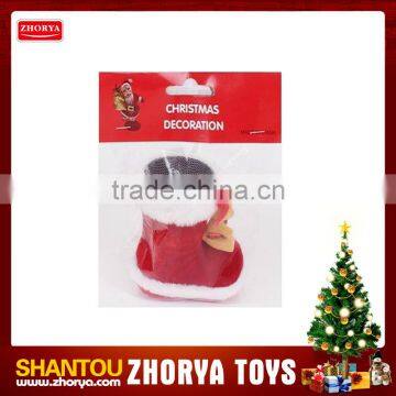 Zhorya new style decoration Christmas boot plush toy