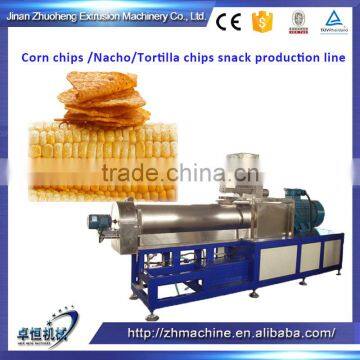 Corn tortilla chips extrusion machine