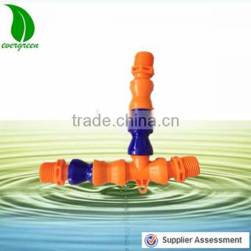 adjustable plastic water spray wand with plastic nozzle