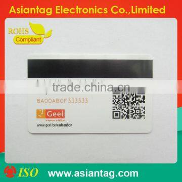 Plastic Full print pvc magnetic card