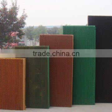 Evaporative cooling pad with high quality