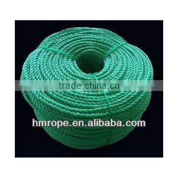 polypropylene cord/PP 3-strand rope/pp twist rope