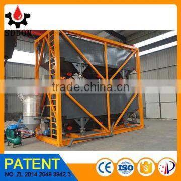 China Factory Price cement silo mobile Construction Industrial horizontal cement silo