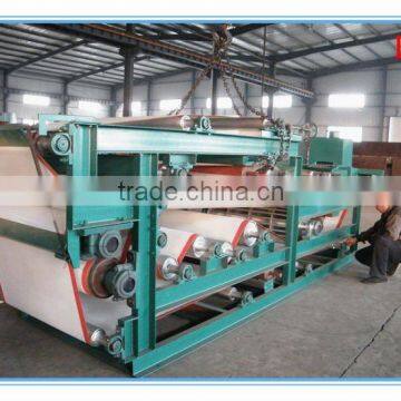 YJT sludge treatment belt type filter press machine