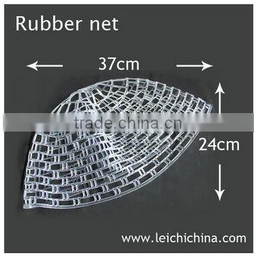 wholesale top quality clear rubber fish landing net