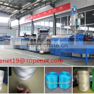 Plastic PP Film Tape Making Machine for Rope twine