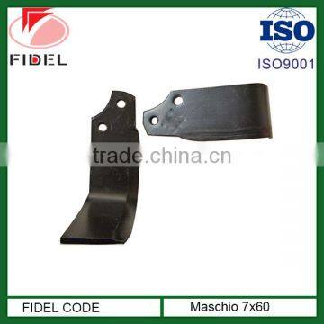 6X70 65Mn Boron Steel Maschio Rotavator Blade
