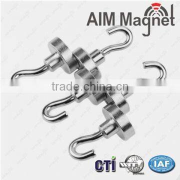 D25mm Neodymium Magnet Hook 40lbs photo-2