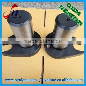 OEM Design Carbon Steel Welding Parts Shaft With Ear photo-2