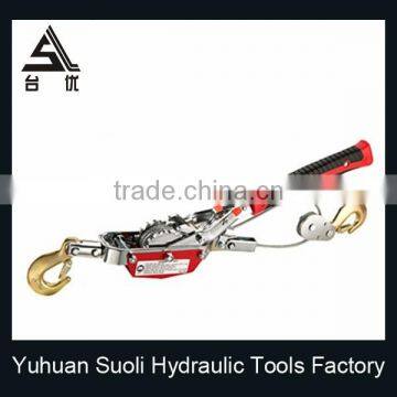 2T Mini Manual Puller With Single Gear Double Hook photo-5