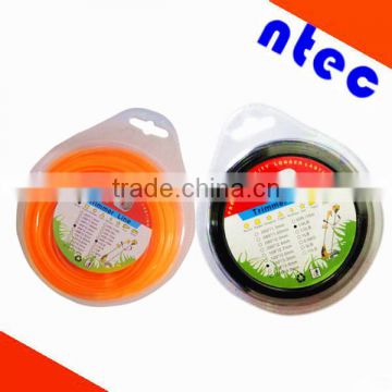 2.4mm round Nylon Grass Trimmer Line with blister package