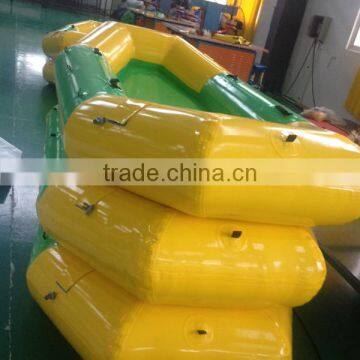 Pvc inflatable fishing boat,0.9mm pvc inflatable castle , pvc inflatable derelict boat