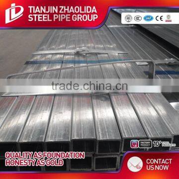 Cold Rolled Think Wall Galvanized Steel Square Pipe Made in Tianjin China photo-4