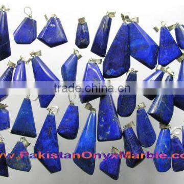 STERLING SILVER PENDANTS LAPIS LAZULI JEWELRY photo-2