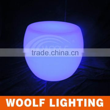 Garden Decoration Outdoor Illuminated LED Plastic Furnitures