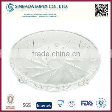 Cheap Wholesale Clear antique glass Plates