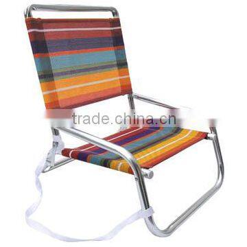 Colorful Aluminium Low Folding Beach Chair L85108