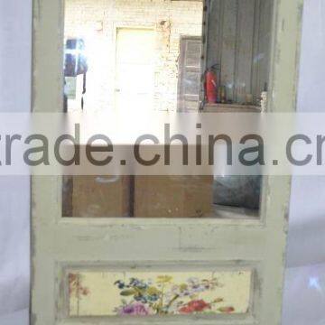 2016 New Style Antique Wooden Mirror Frame With Paper Printing