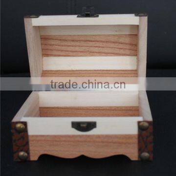 Handmade Hot Selling Antique Wood Jewelry Box With Handle photo-3