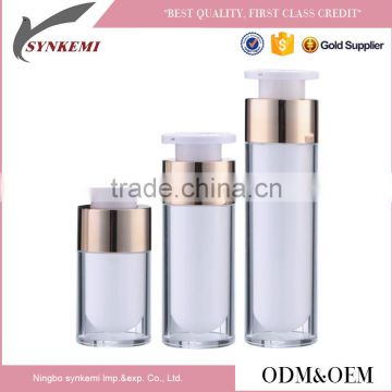 New design dispenser plastic lotion bottles for cosmetic