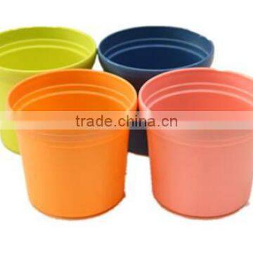 China Supplier Cheapest Colorful Plastic Flower Pot