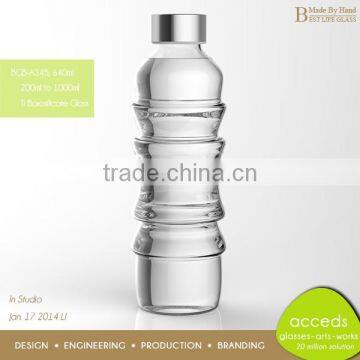 Custom Glass Fruit Juice / Tea Water Bottle Infuser photo-4