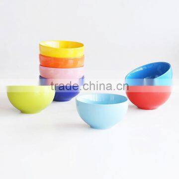 Ceramic Glaze Bowl, Solid Color Cereal Bowl photo-3