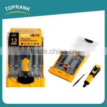 13pcs Precision screwdriver set, pocket precision screwdriver tool set