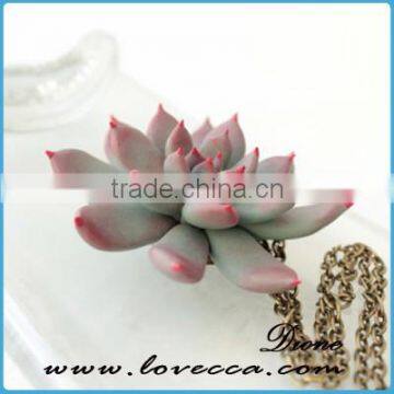 Can Custom Polymer Clay Succulent Jewelry Miniature Plant Wedding Succulent Jewelry photo-5