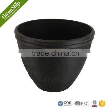 Colorized Plastic Flower Pot Eco-friendly Round Plant Pots Hot Sale photo-2
