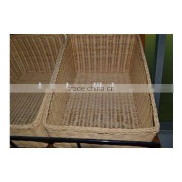 Hot sale 2015 new weaving wicker storage basket for store