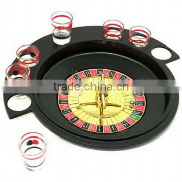 6pcs glasses lucky drinking roulette game set